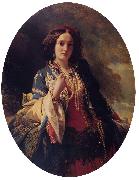 Franz Xaver Winterhalter Katarzyna Branicka, Countess Potocka oil
